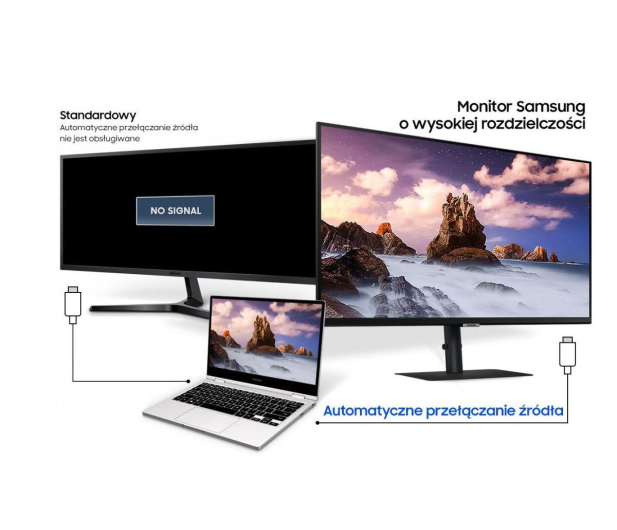 Samsung 27'' LS27A600UUUXEN Czarny - 1374535 - zdjęcie 15